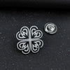 Stainless Steel Flower Metal Brooches Gold Silver Black Color Gold Plated Jewelry for Women - Image 8