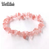 Women Bracelets Bangles Natural Gem Stone Bracelet Irregular Stretch Chip Beads Nuggets Bracelets Bangles Crystal Wristband - Image 28