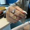 Ventfille Silver Opal Ring Female Index Finger Opening Adjustable Tail Ring Simple Jewelry Gift - Image 29