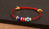 Adjustable Turkish Evil Eye Rope Bracelet in Multiple Colors - Image 18