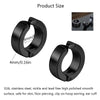 2pcs 316L Stainless Steel Cuff Earring, Non Piercing Hoop Earring Clip On Earring Fake Piercing Earring Hoop - Image 4