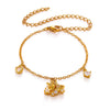 Coconut Palm Tree Birthstone Anklet Gold Plated Stainless Steel Chain Anklets For Women Summer Jewelry Birthday Gift - Image 8