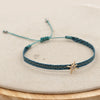 Handmade Cloth Fabric Bracelet for Women with Braided Design CZ Heart Love Evil Eye Jewelry Gift - Image 9