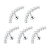 1/5PCS Titanium Zircon Labret Lip Ring Internally Thread Ear Tragus Cartilage Helix Daith Lobe Piercing Earrings Stud for Women - Image 15