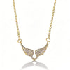 Shiny Rhinestone Angel Wing Necklace Sparkling Wing Collarbone Chain Elegant Party Jewelry Accessories for Women Chokers - Image 8