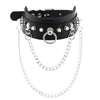 1Pc Harajuku Gothic Spike Rivet Star Necklaces Collares Hip Hop Rock Black Bowknot PU Lace Leather Sexy Y2K Girl Choker Jewelry - Image 34