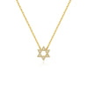 Women Silver Star of David Zircon Long Chain Pendant Necklace Anniversary Wedding Jewelry - Image 7
