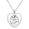 Rage Comic Necklace Derp Face Trollface Funny Meme Cartoon Glass Heart Shape Pendant Chain Necklace Charm Jewelry Collect Gift - Image 35