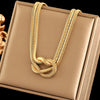 316L Stainless Steel Gold Silver Color Thick Chain Necklace For Women Cuban Neck Chain Jewelry Gift - Image 10