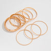 Twisted Metal Bangle Set in Gold-Tone or Silver-Tone - Image 18