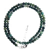 4mm Stone Malachite Quartz Opal Volcanic Lava Round Bead Necklaces Women Men Choker Classic Jewelry Gift 16in - Image 34