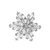 Zircon Snow Brooch Women's Small Pin Rhinestone Jewelry - Image 1