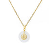 Stone Opal Oval Necklace For Women Stainless Steel Gold Color Oval Stone Pendant Necklace Wedding Aesthetic Jewelry Gift - Image 14