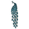 Rhinestone Peacock Brooch Pin with 15 x 3.1 cm Dimensions - Image 2