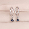 French Style Round Water-Drop Earrings for Women Stainless Steel Dangle Pendant Earrings Wedding Couple Ear Jewelry - Image 11
