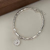 Silver Bangles Bracelets for Women Adjustable Hollow Bells Ball Bracelets Party Charm Jewelry - Image 11