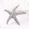 Rhinestone Cute Multi-Color Starfish Brooches For Women Men Clothing Accessories Exquiste Star Brooch Pins - Image 3