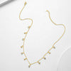 Pepper Star Pendant Tassel Choker Necklace for Women Shiny Zircon Gold Plated Necklace Jewely Accessories - Image 6
