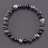 Classic Black Labradorite Volcanic Stone Beads Bracelet Women Men Spiritual Protection and Energetic Banlance Jewelry - Image 3