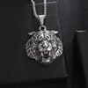 Hip Hop Gold Color 3D Round Lion Head Pendant Chain Medal Necklace Men Women Rock Rapper Jewelry Gifts - Image 29