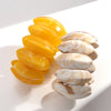Vintage Acrylic Amber Elastic Geometric Bracelets Bangles for Women Stretchy Resin Big Cuff Bracelet Jewelry - Image 5