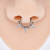 1-3PCS Titanium 16G 1.2mm Hinged Nose Ring Hoop Septum Hoop Ring Tragus Rook Ring Piercing Jewelry Lip Labret Ring Set Cartilage - Image 2
