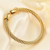 Cable Wire Bracelets For Women Men Charm Cuff Bracelets Stainless Steel Wire Thin Stackable Bangles Party Jewelry - Image 4