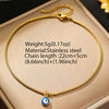 Stainless Steel Acrylic Blue Eye Pendant Anklet for Women Bohemia Gold Color Chain Summer Beach Foot Accessories Jewelry Gifts - Image 6