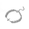 Y2K Vintage Star Bracelet Punk Multilayer Chain Bracelets for Women Hip Hop Jewelry Man Aesthetic Bangles - Image 6