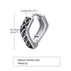 Punk Viking Hoop Earrings for Men Boys,Vintage Celtic Knot Stainless Steel Huggies Earrings,Hip Hop Cool Street Jewelry Gifts - Image 16