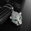 Hip Hop Gold Color 3D Round Lion Head Pendant Chain Medal Necklace Men Women Rock Rapper Jewelry Gifts - Image 30