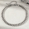 Stainless steel anklet Multiple chain thickness specifications Classic anklet For Women Jewelry Creative Gifts - Image 10