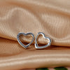 Simple Stainless Steel Geometric Heart Hoop Earrings for Women Small Circle Huggies Ear Buckle Punk Earring Minimalist Jewelry - Image 12