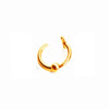 Punk 8/10mm Titanium Steel Lip Rings Cuff Clip on Fake Labret Piercing Ear Nose Hoops Unisex Women Septum Body Jewelry - Image 10