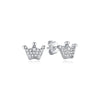 Infinity and Heart Stud Piercing Earrings with Crystal Accents - Image 24