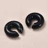 C-Shaped Resin Clip-On Earrings in Multiple Colors - Image 9