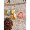 Candy Multi-Color White Pink Blue Yellow Resin Adjustable Ring Gold Color Stainless Steel Summer Jewelry Gift - Image 5