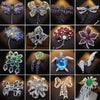 Cubic Zircon Dragonfly Brooches Atmosphere Maple Leaf Bowknot Broche Pins for Women's Coat Accessories Decor - Image 1