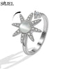 Cute Happy Cat Fidget Spinner Rings Rotate Freely for Women Metal Copper Knuckle Ring Wedding Jewelry - Image 13