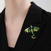 Shmik Classic Women Men Enamel Dragon Creative Brooch Badges Unisex Suit Coat Casual Accessories Buckle Pin Party Corsage Pins - Image 4