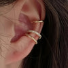 Korean Design Stainless Steel Clip Earrings No Piercing Gold Color Ear Bone Clips Simple Shiny Ear Cuffs for Women Jewelry - Image 15