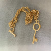 Retro Chain Key-lock Shape Pendant Necklace - Image 5