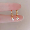 Stainless Steel Zircon Necklaces for Women Gold Plated Four Leaf Grass Collar Chain Necklace Jewelry Gift - Image 14
