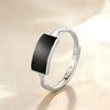 Ventfille Silver Waterdrop Open Line Cross Ring For Female Unique Design Jewelry Gift - Image 8