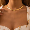 Exaggerated Chunky Twisted Snake Chain Necklace Women Sexy Vintage Clavicle Choker Grunge Neck Jewely Steampunk - Image 7