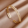 Classic Zirconia Cross Charm Bracelets for Women Jewelry Elegant Bangle - Image 22