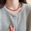 Imitaition Pearl Necklace for Women Simple Collarbone Chain White Choker Necklaces Wedding Jewelry - Image 24
