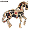 Strong Horse Brooches For Women Unisex 4-color Elegant Enamel Animal Year Of The Horse Brooch Pins Gifts - Image 5