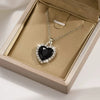 Classic Blue Ocean Star Inlay Zircon Chin Crystal Pendant Necklace for Women Weding Party Temperament Jewelry Gift - Image 6