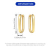 U Shape Hoop Earrings in Many Styles - Image 65